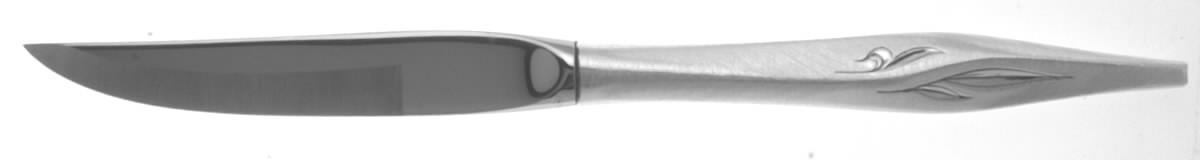 Dawn Mist (Sterling, Burnished, 1963) Individual Steak Knife Hollow Handle by Wallace Silver-1