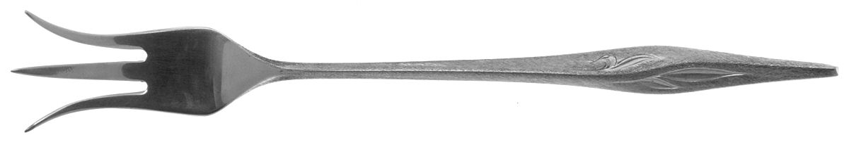 Dawn Mist (Sterling, Burnished, 1963) Lemon Fork by Wallace Silver-1