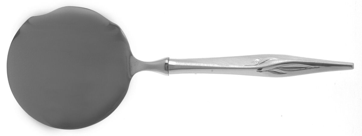 Dawn Mist (Sterling, Burnished, 1963) Cranberry Server with Stainless Bowl by Wallace Silver-1