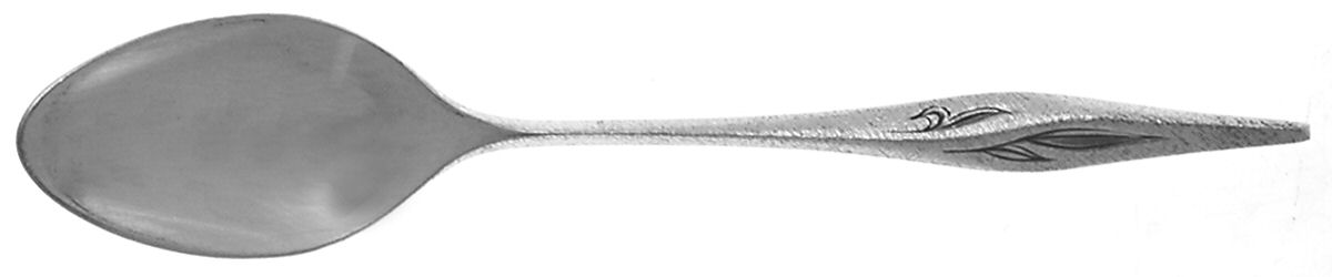 Dawn Mist (Sterling, Burnished, 1963) Demitasse Spoon by Wallace Silver-1