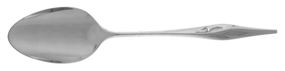 Dawn Mist (Sterling, Burnished, 1963) Tablespoon (Serving Spoon) by Wallace Silver-1