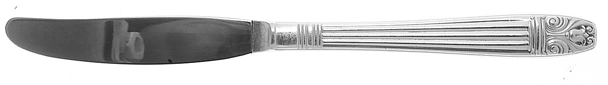 Danish Queen (Sears-Roebuck, Silverplate, 1944) Modern Hollow Grille Knife by Wallace Silver-1