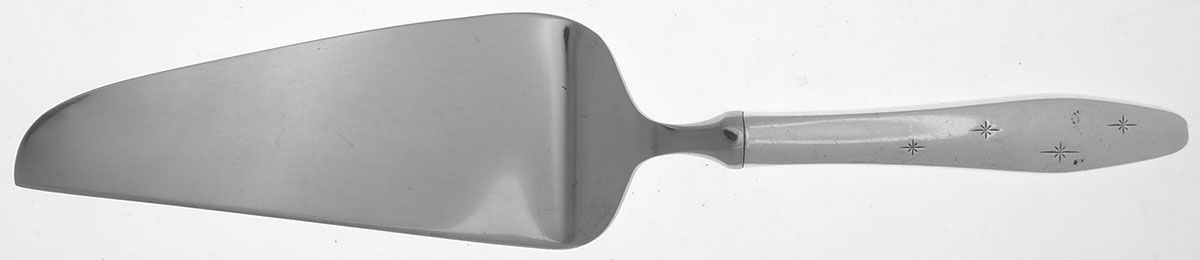 Dawn Star (Sterling, 1958) Pie & Cake Server with Stainless Blade by Wallace Silver-1