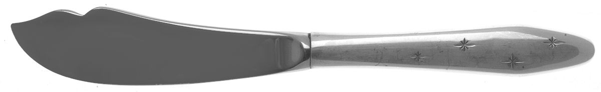Dawn Star (Sterling, 1958) Hollow Handle Master Butter Knife by Wallace Silver-1