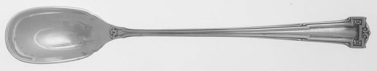 Dauphine (Sterling, 1916) Large Horseradish Serving Spoon by Wallace Silver-1