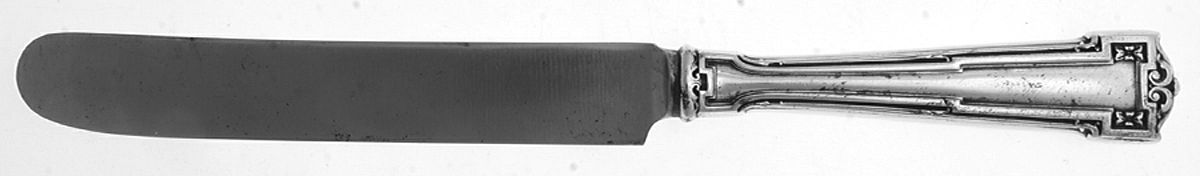 Dauphine (Sterling, 1916) Old French Hollow Knife by Wallace Silver-1