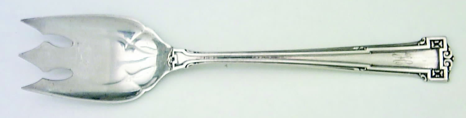 Dauphine (Sterling, 1916) Ice Cream Fork by Wallace Silver-1