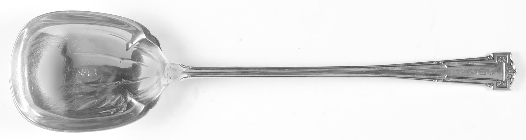 Dauphine (Sterling, 1916) Large Lettuce Serving Spoon by Wallace Silver-1