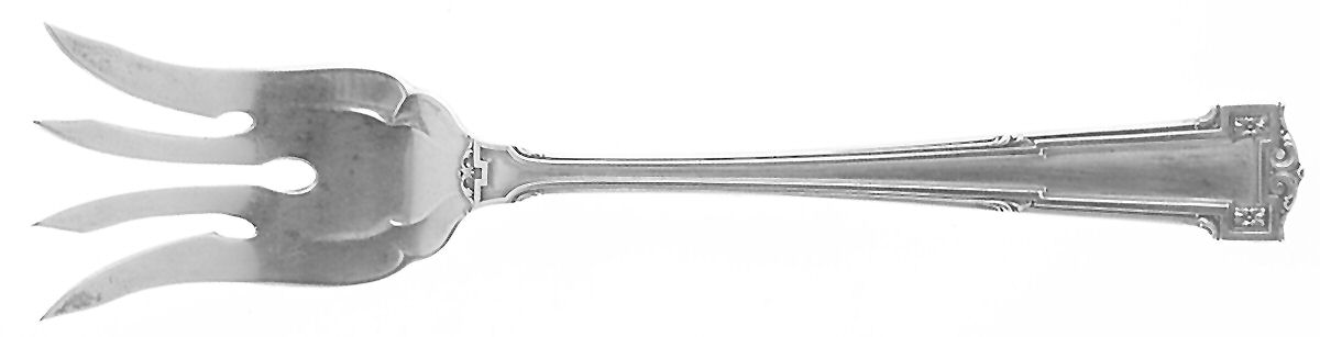 Dauphine (Sterling, 1916) Small Chipped Beef Fork by Wallace Silver-1