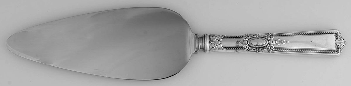 Dauphine (Sterling, 1916) Pie Server with Stainless Blade by Wallace Silver-1