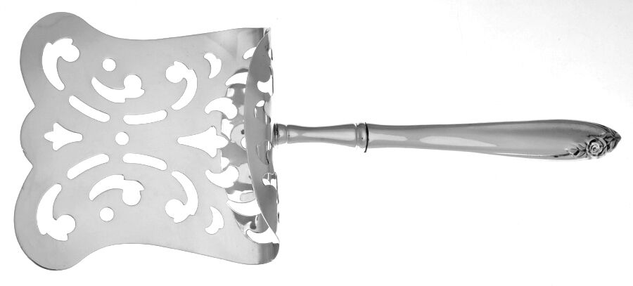 Debutante (Sterling, 1960) Asparagus Server with Sterling Hood HC by Wallace Silver-1