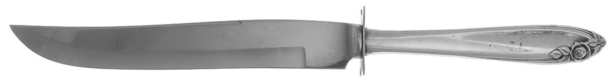 Debutante (Sterling, 1960) Small Carving Knife W/Sterling Guard by Wallace Silver-1