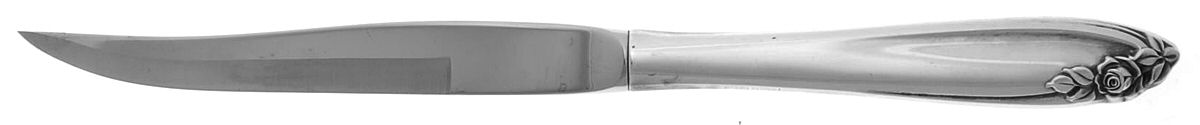 Debutante (Sterling, 1960) Individual Steak Knife w/Bevel Blade by Wallace Silver-1