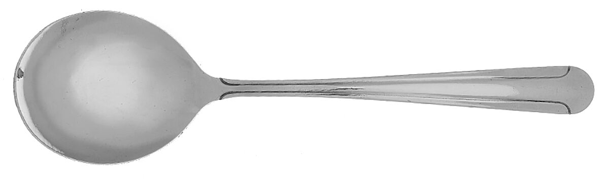 Deluxe Dominion Round Bowl Soup Spoon (Cream Soup) by Wallace Silver-1