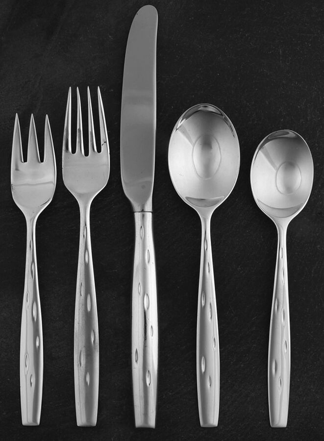 Discovery (Sterling, 1957) 40  Piece Estate Set by Wallace Silver-1