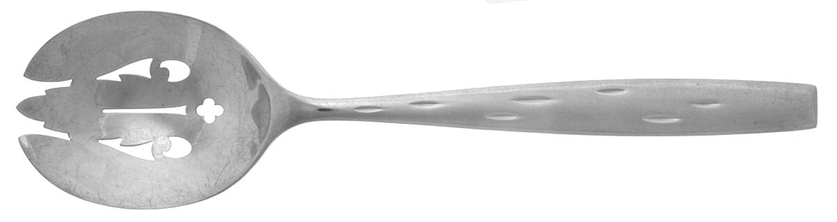 Discovery (Sterling, 1957) Pierced Tablespoon (Serving Spoon) by Wallace Silver-1