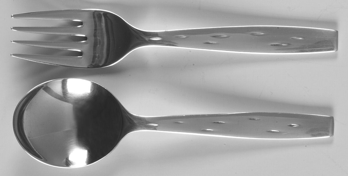 Discovery (Sterling, 1957) 2 Pc Baby Set (BF, BS) by Wallace Silver-1