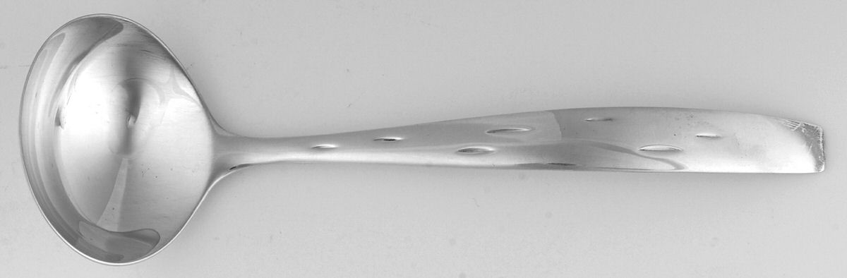 Discovery (Sterling, 1957) Solid Gravy Ladle by Wallace Silver-1