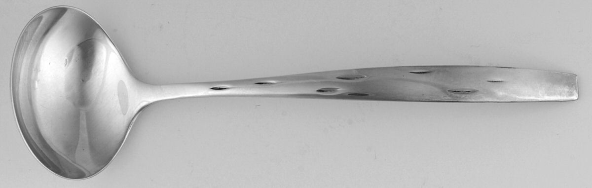 Discovery (Sterling, 1957) Solid Piece Cream Ladle by Wallace Silver-1