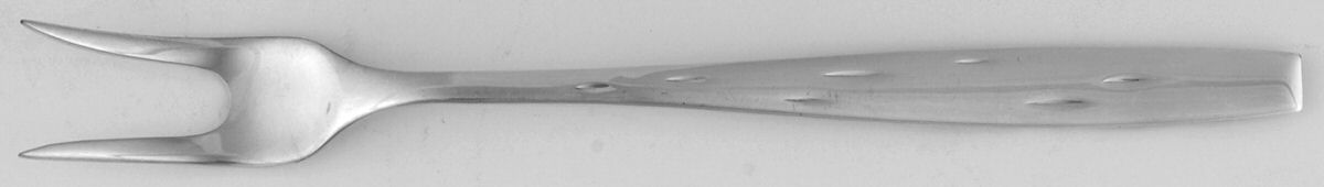 Discovery (Sterling, 1957) Short Handle Pickle/Olive Fork by Wallace Silver-1