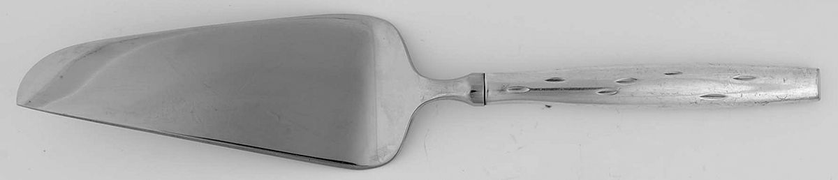 Discovery (Sterling, 1957) Pie & Cake Server with Stainless Blade by Wallace Silver-1