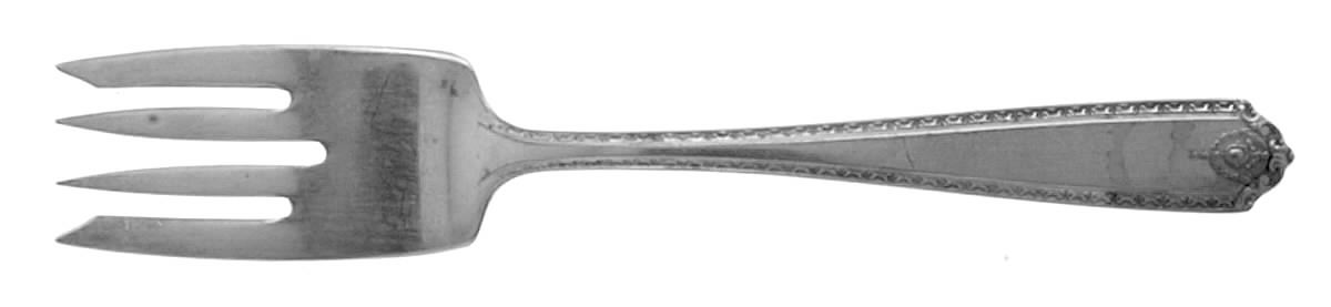 Dorothy Q (Silverplate, 1931) Individual Salad Fork by Wallace Silver-1
