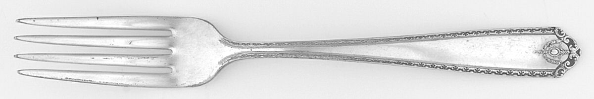 Dorothy Q (Silverplate, 1931) Fork by Wallace Silver-1