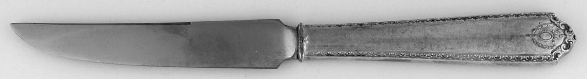 Dorothy Q (Silverplate, 1931) Individual Fruit Knife with Stainless Blade by Wallace Silver-1