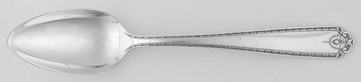 Dorothy Q (Silverplate, 1931) Place/Oval Soup Spoon by Wallace Silver-1