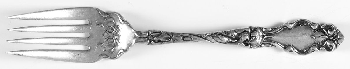 Eton (Sterling, 1903) Individual Salad Fork by Wallace Silver-1