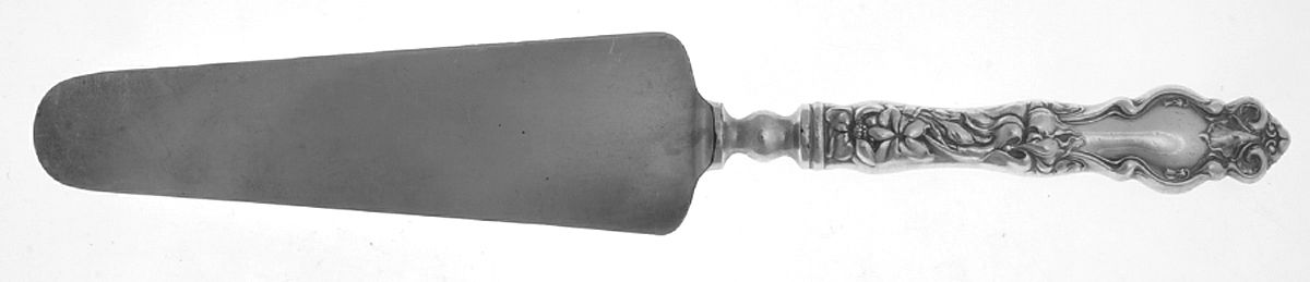 Eton (Sterling, 1903) Pie Server with Silverplate Blade by Wallace Silver-1