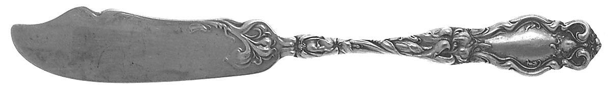 Eton (Sterling, 1903) Flat Handle Butter Spreader by Wallace Silver-1