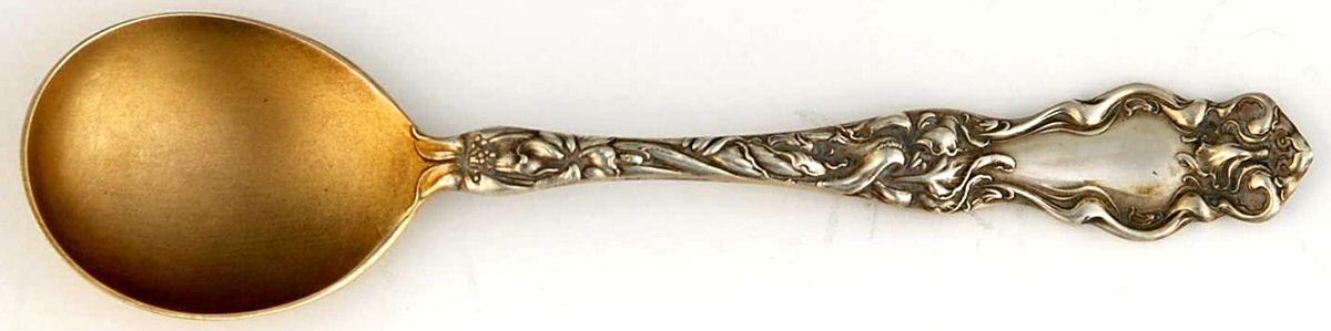 Eton (Sterling, 1903) Large Chocolate Spoon by Wallace Silver-1