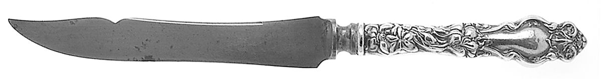 Eton (Sterling, 1903) Small Steak Carving Knife with Stainless Blade by Wallace Silver-1
