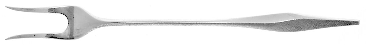 Evening Mist (Sterling, 1963) Short Handle Pickle/Olive Fork by Wallace Silver-1