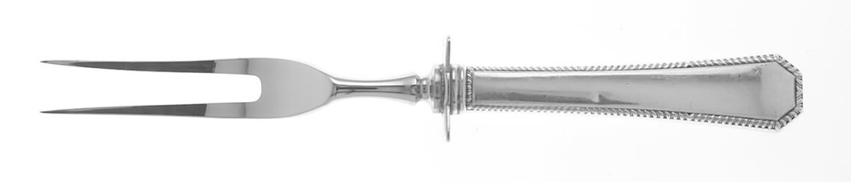 Faneuil (Sterling, 1925) Small Steak Carving Fork with Stainless Prongs by Wallace Silver-1