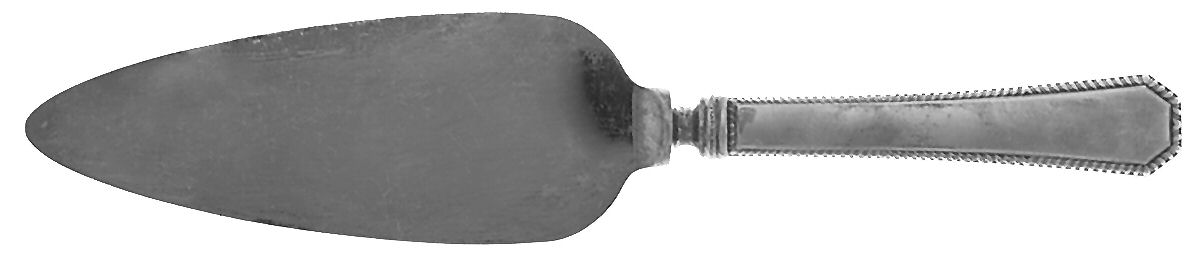 Faneuil (Sterling, 1925) Pie Server with Silverplate Blade by Wallace Silver-1