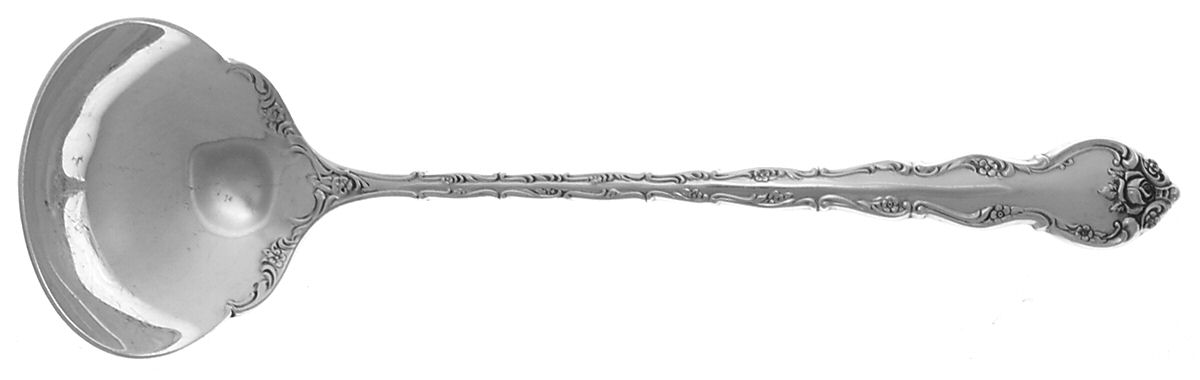 Feliciana (Sterling, 1969) Solid Piece Cream Ladle by Wallace Silver-1