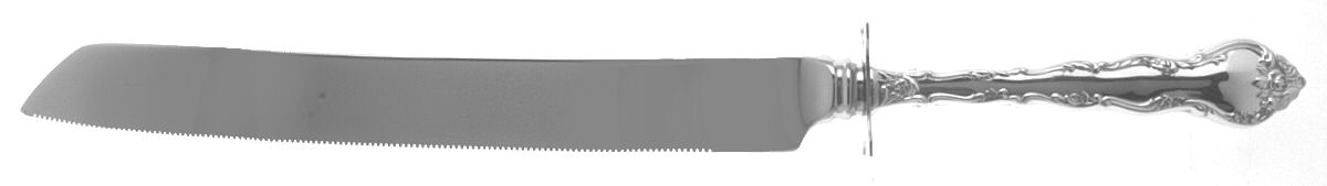 Feliciana (Sterling, 1969) Cake Slicer with Stainless Blade by Wallace Silver-1