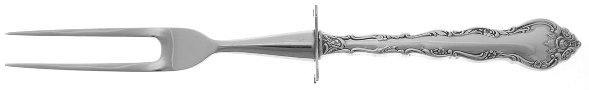 Feliciana (Sterling, 1969) Small Steak Carving Fork with Stainless Prongs by Wallace Silver-1