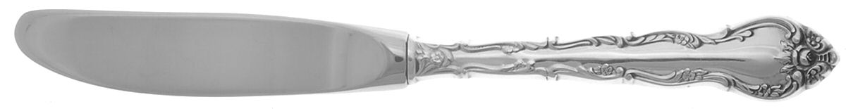 Feliciana (Sterling, 1969) Modern Hollow Butter Spreader (Stainless) by Wallace Silver-1