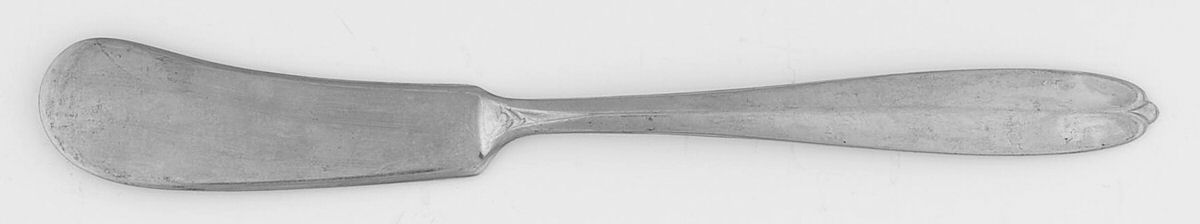 Fleetline (Stainless) Flat Handle Butter Spreader by Wallace Silver-1