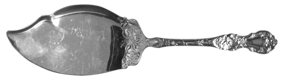 Floral (Silverplate, 1902) Large Solid Ice Cream Server by Wallace Silver-1