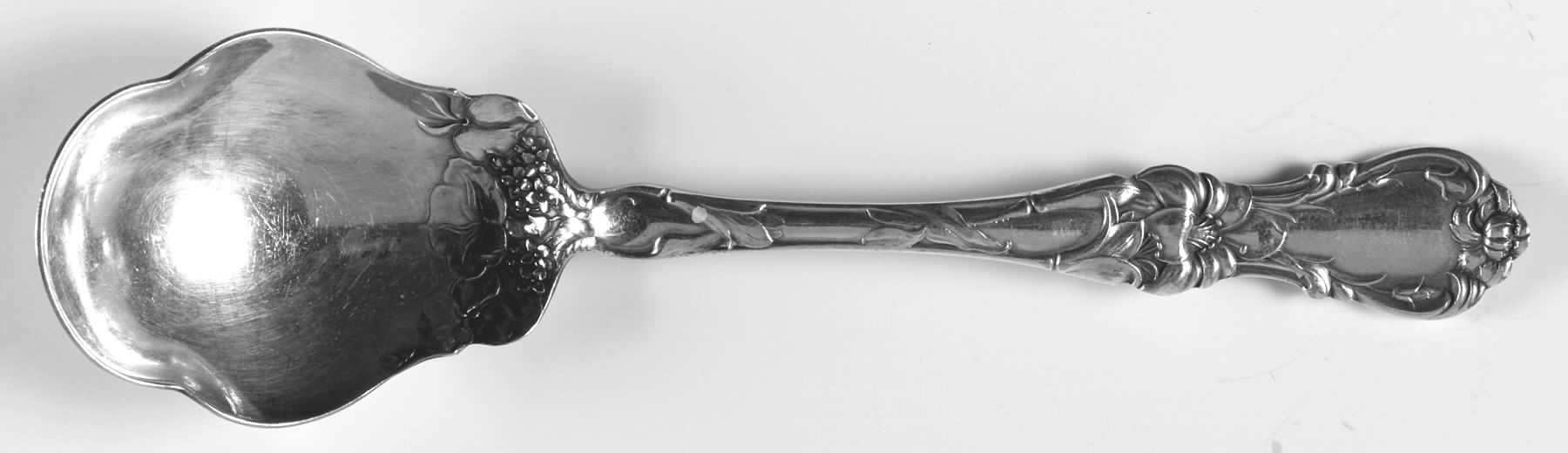 Floral (Silverplate, 1902) Sugar Spoon by Wallace Silver-1