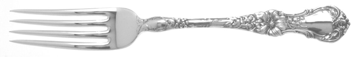 Floral (Silverplate, 1902) Fork by Wallace Silver-1