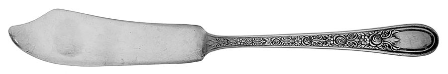 Fortune (Silverplate, 1932) Flat Handle Master Butter Knife by Wallace Silver-1