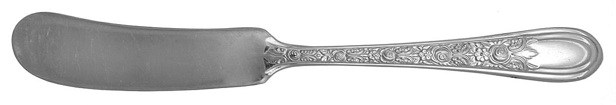 Fortune (Silverplate, 1932) Flat Handle Butter Spreader by Wallace Silver-1