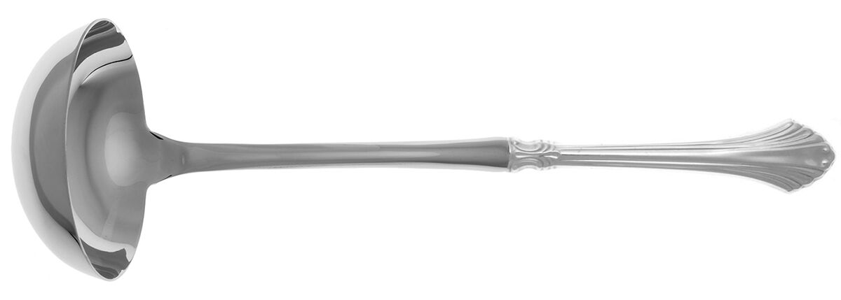 French Regency (Sterling, 1986) Soup Ladle with Stainless Bowl HC by Wallace Silver-1
