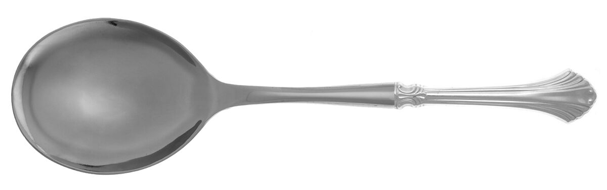 French Regency (Sterling, 1986) Casserole Spoon with Smooth Stainless Bowl HC by Wallace Silver-1