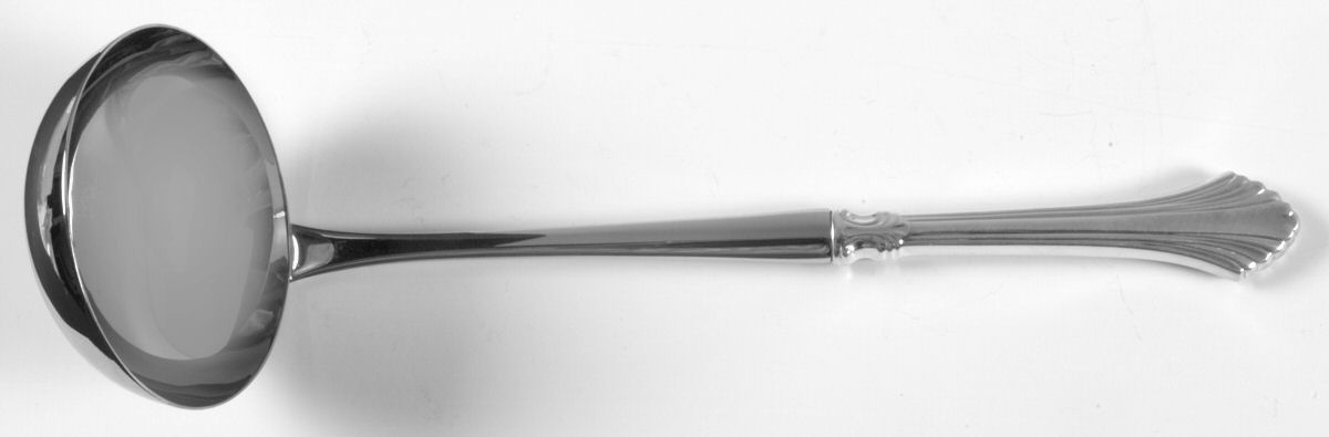 French Regency (Sterling, 1986) Soup Ladle with Stainless Bowl by Wallace Silver-1